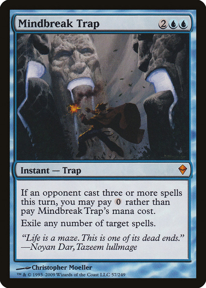 Mindbreak Trap 57/249 (Zendikar)  - Foil | Good Games North