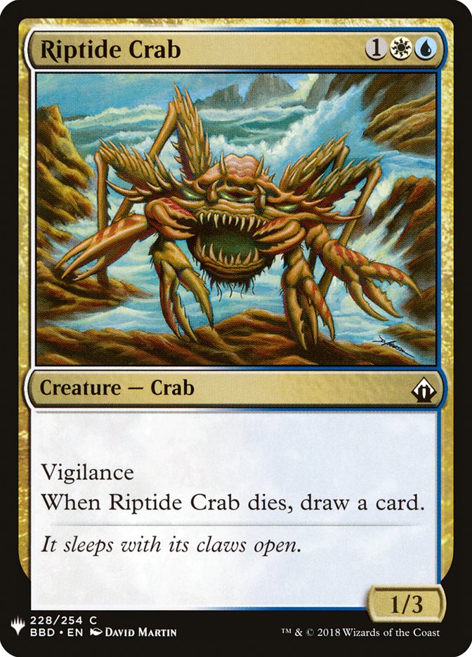 Riptide Crab [Mystery Booster] | Good Games North