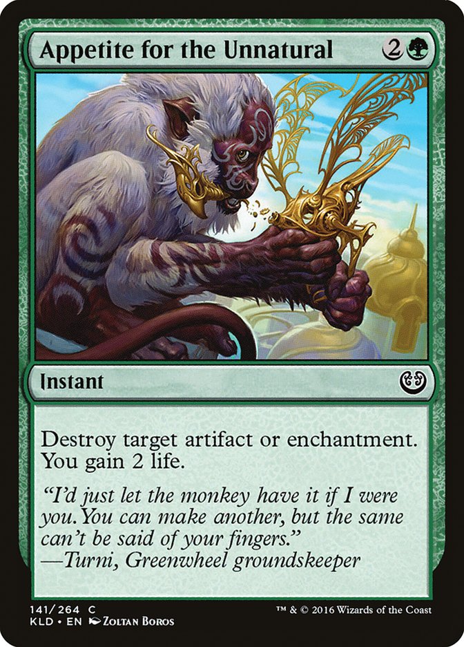 Appetite for the Unnatural [Kaladesh] | Good Games North