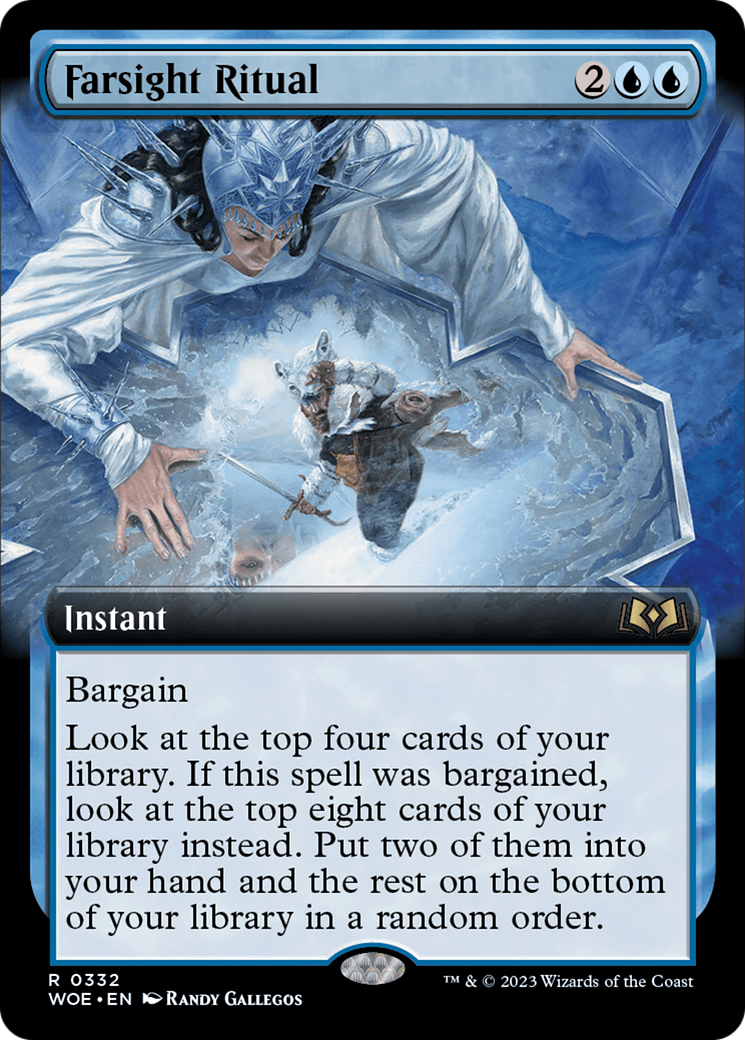 Farsight Ritual (Extended Art) [Wilds of Eldraine] | Good Games North