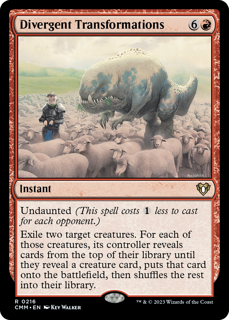 Divergent Transformations [Commander Masters] | Good Games North