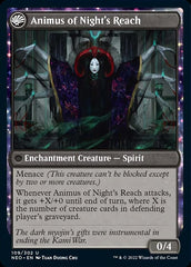The Long Reach of Night // Animus of Night's Reach [Kamigawa: Neon Dynasty] | Good Games North