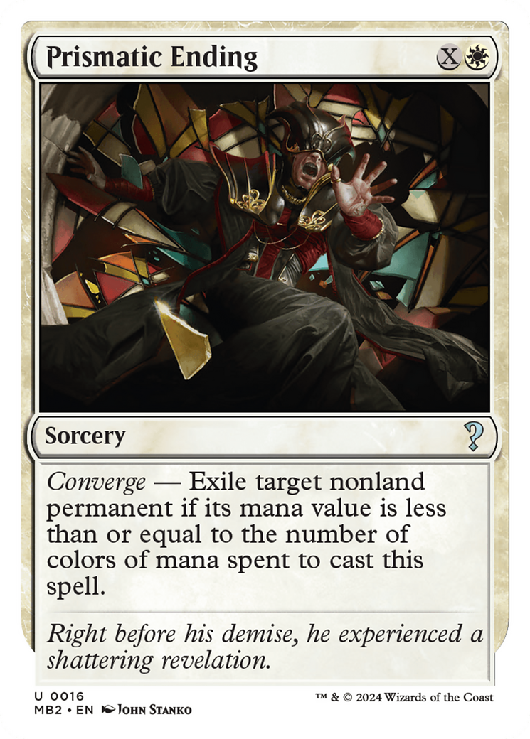 Prismatic Ending (White Border) [Mystery Booster 2] | Good Games North