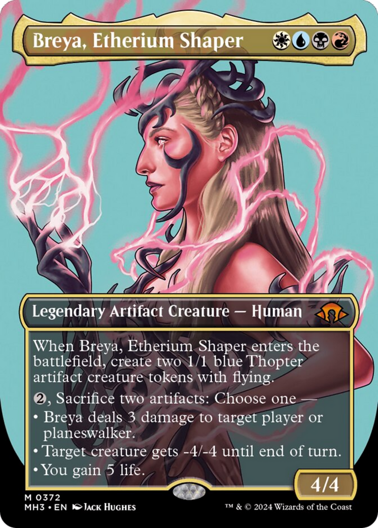 Breya, Etherium Shaper (Borderless) [Modern Horizons 3] | Good Games North