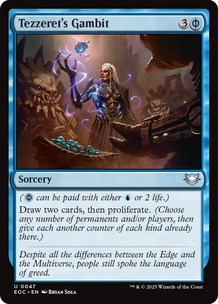 Tezzeret's Gambit [Edge of Eternities Commander] | Good Games North