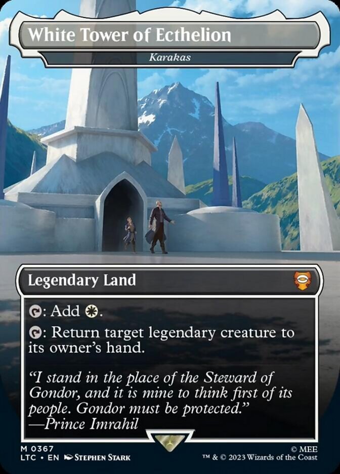 White Tower of Ecthelion - Karakas [The Lord of the Rings: Tales of Middle-Earth Commander] | Good Games North