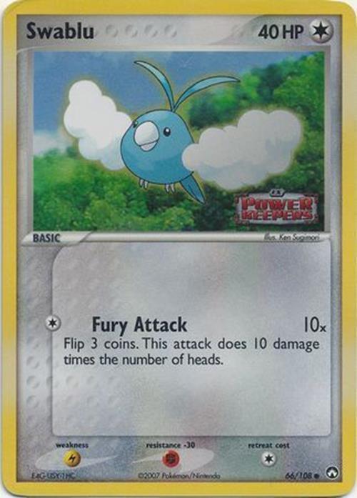 Swablu (66/108) (Stamped) [EX: Power Keepers] | Good Games North