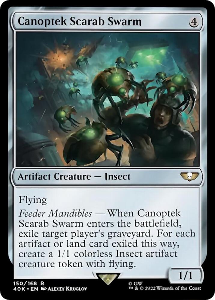 Canoptek Scarab Swarm Surge Foil (Universes Beyond: Warhammer 40,000)  - Foil | Good Games North