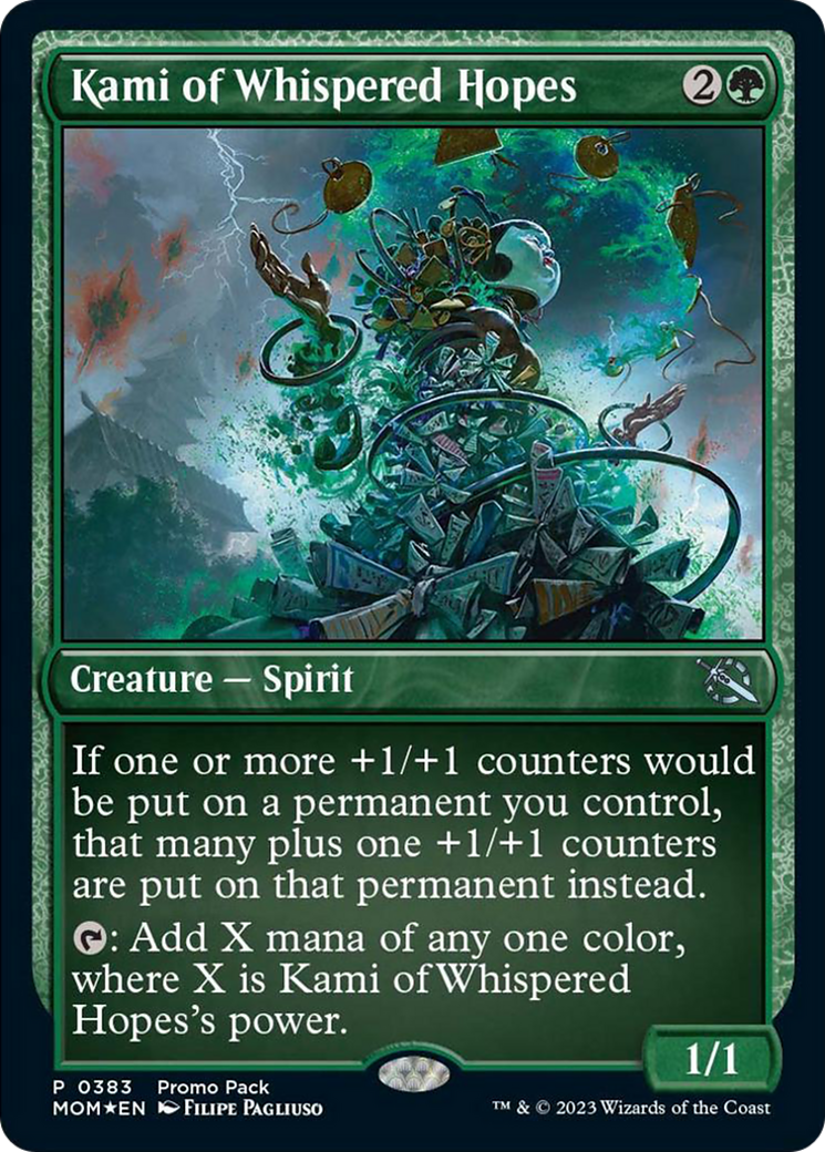 Kami of Whispered Hopes (Promo Pack) [March of the Machine Promos] | Good Games North