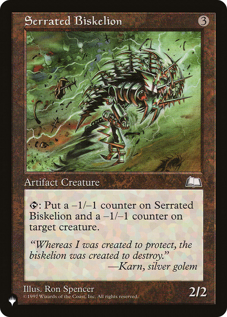 Serrated Biskelion [The List] | Good Games North