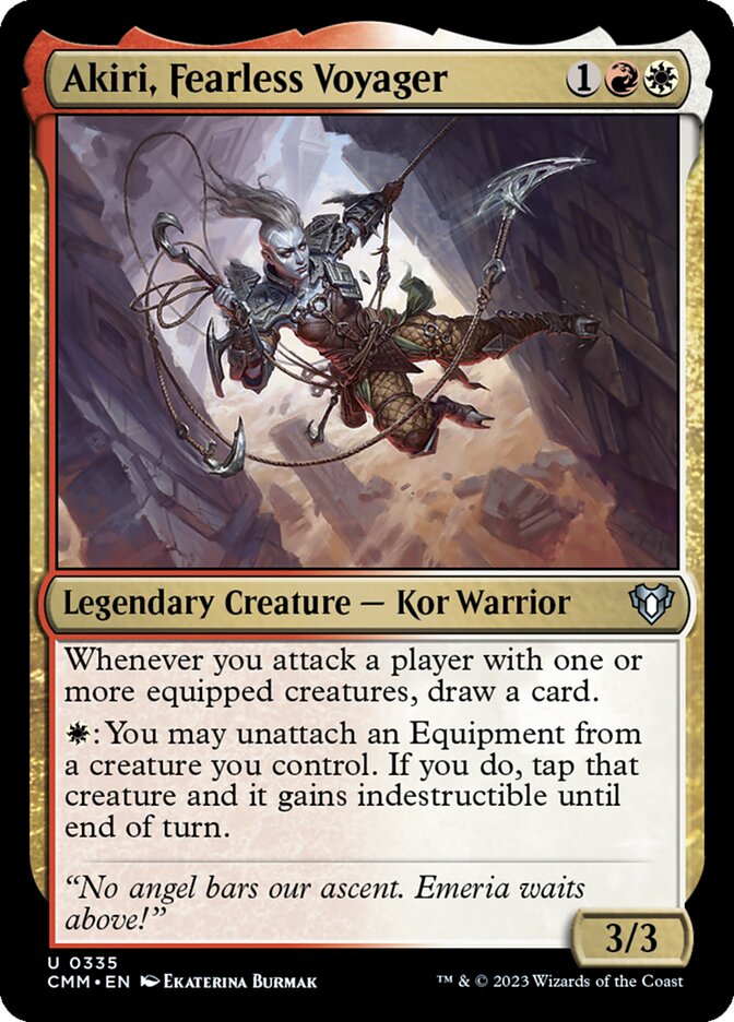 Akiri, Fearless Voyager (Commander Masters)  | Good Games North