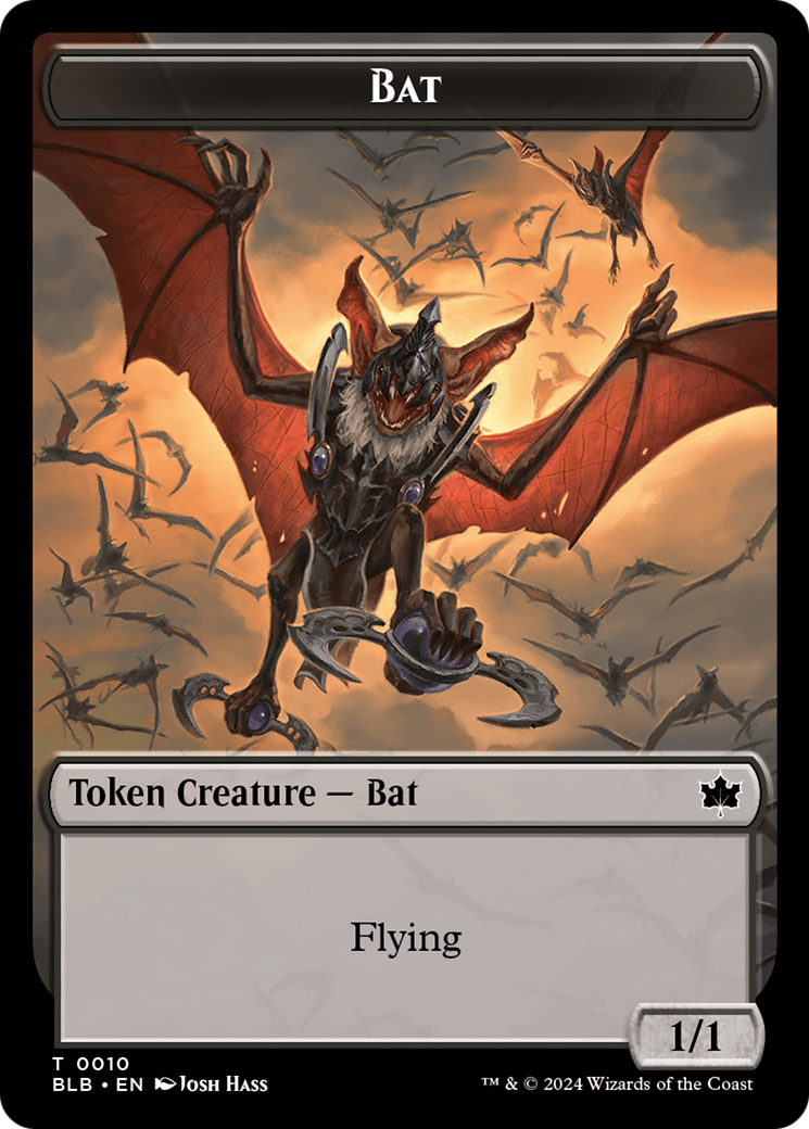 Bat Token [Bloomburrow Tokens] | Good Games North