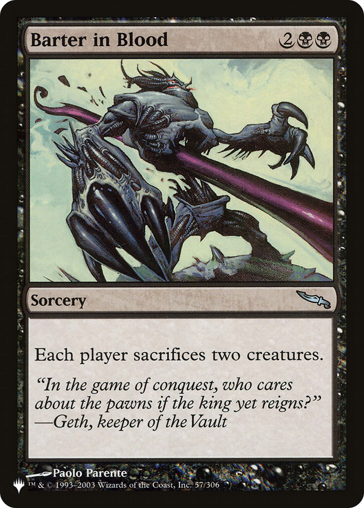 Barter in Blood [The List] | Good Games North