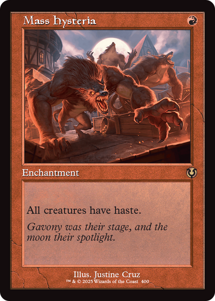Mass Hysteria (Retro Frame) [Innistrad Remastered] | Good Games North