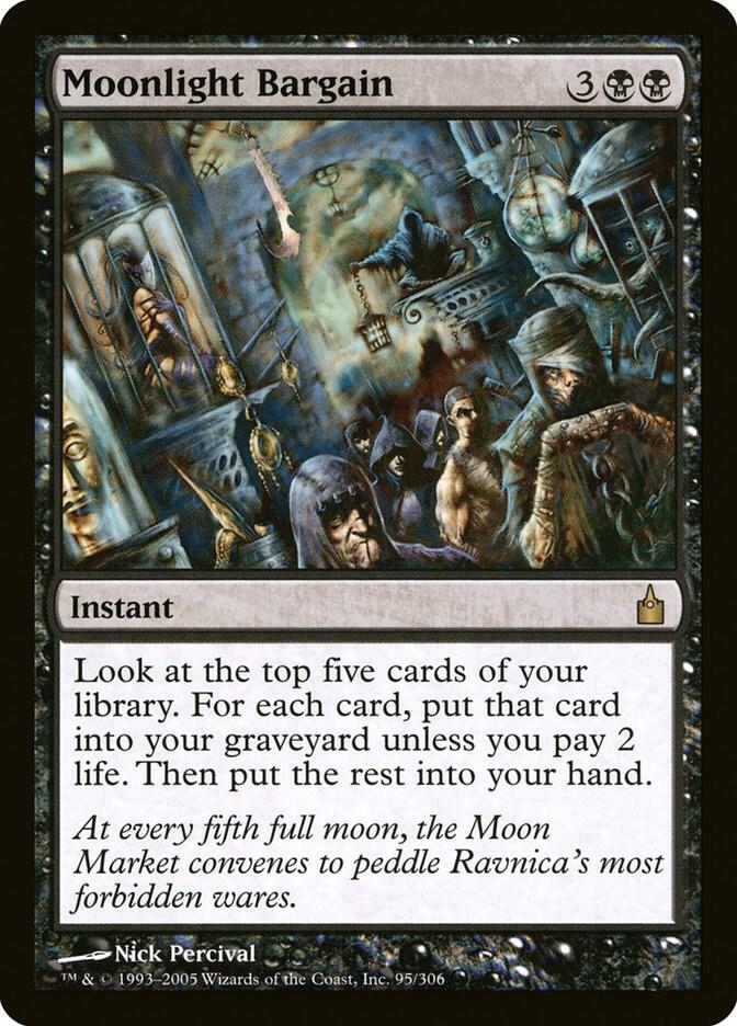 Moonlight Bargain (Ravnica: City of Guilds)  | Good Games North