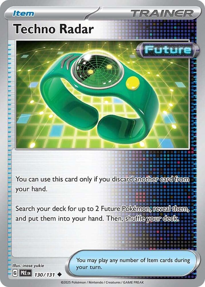 Techno Radar (130/131) [Scarlet & Violet: Prismatic Evolutions] | Good Games North