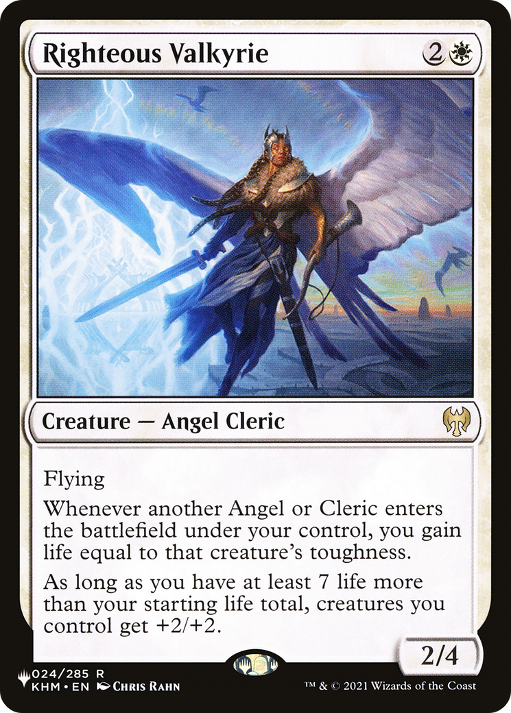 Righteous Valkyrie [Secret Lair: Angels] | Good Games North