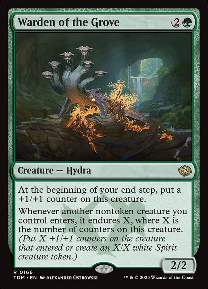 Warden of the Grove 166/291 (Tarkir: Dragonstorm)  - Foil | Good Games North