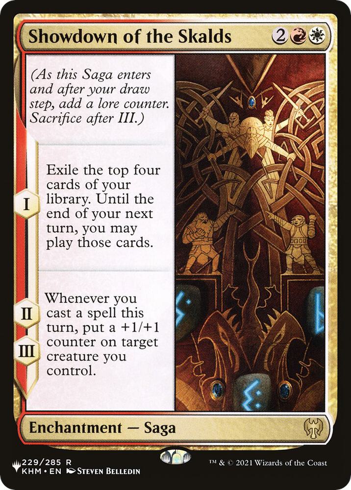 Showdown of the Skalds 229/285 (The List Reprints)  | Good Games North