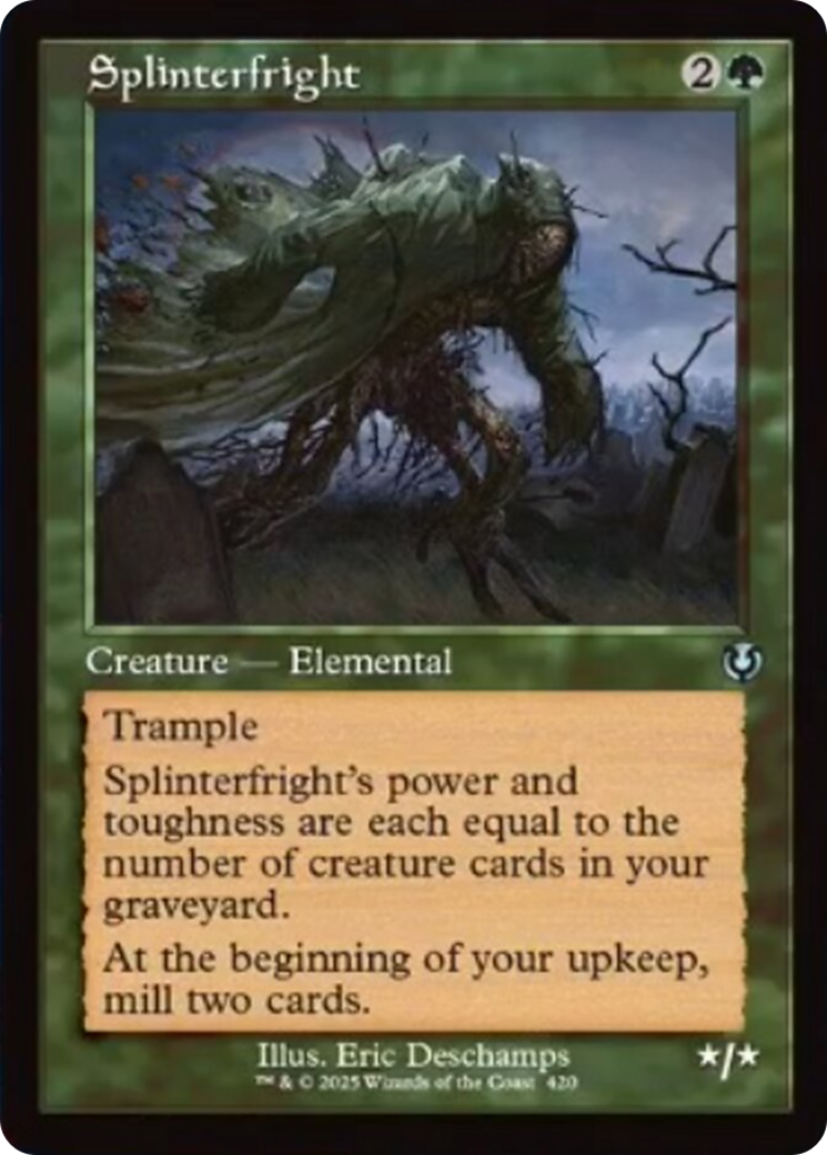 Splinterfright (Retro Frame) [Innistrad Remastered] | Good Games North