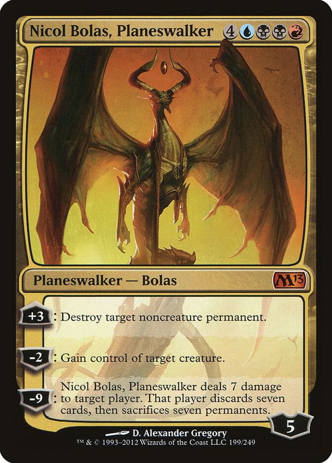 Nicol Bolas Planeswalker (Magic 2013 (M13))  - Foil | Good Games North