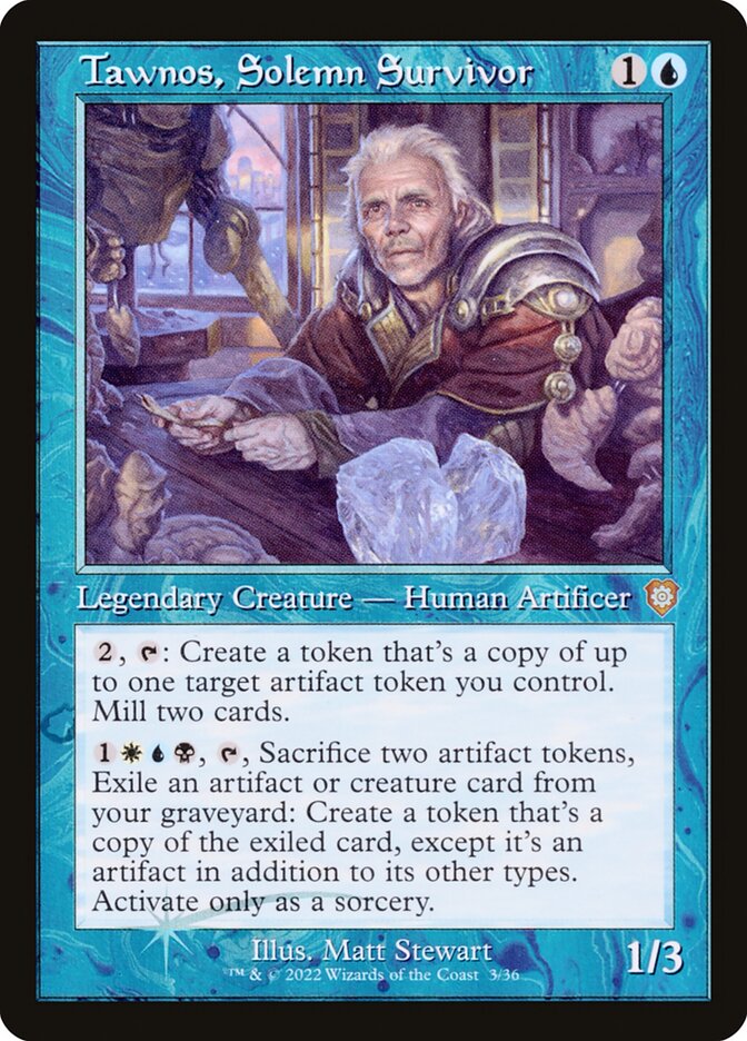 Tawnos, Solemn Survivor (Commander: The Brothers' War)  - Foil | Good Games North