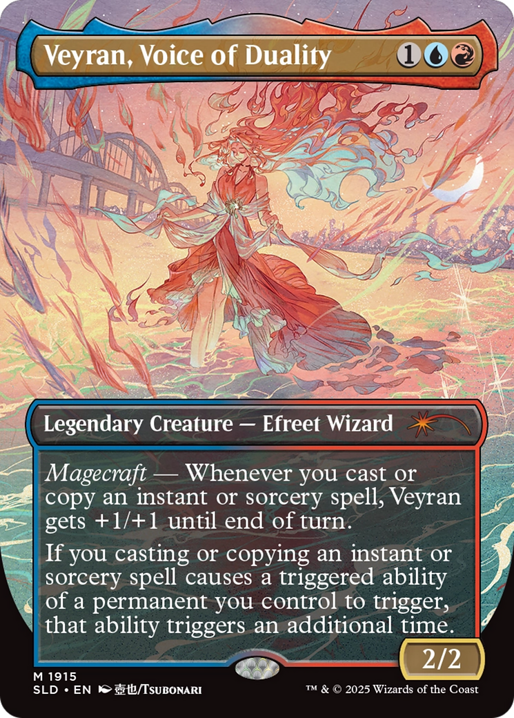 Veyran, Voice of Duality (Rainbow Foil) [Secret Lair Drop Series] | Good Games North