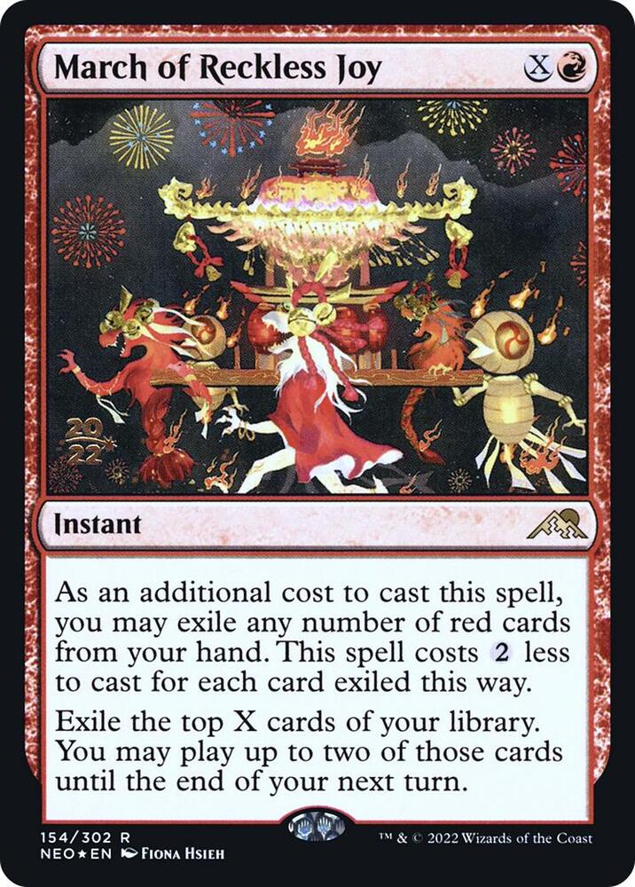 March of Reckless Joy (Prerelease Cards)  - undefined | Good Games North