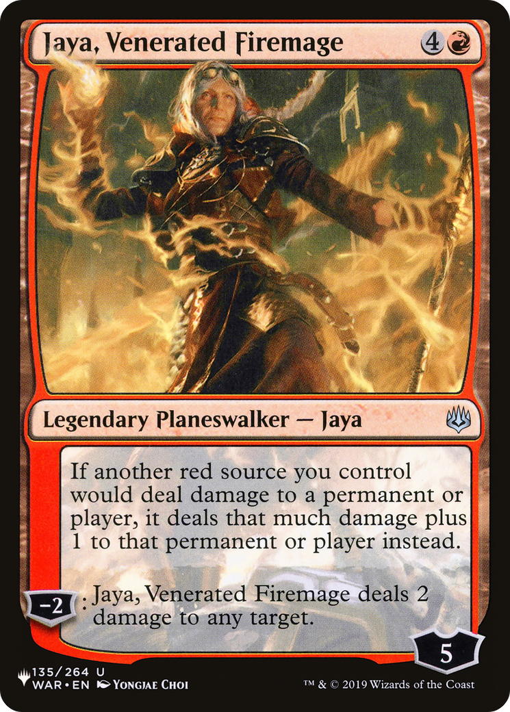 Jaya, Venerated Firemage [The List] | Good Games North