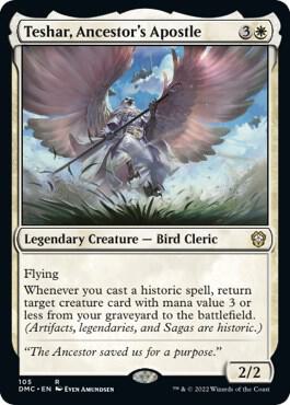 Teshar Ancestors Apostle 105/50 (Commander: Dominaria United)  | Good Games North