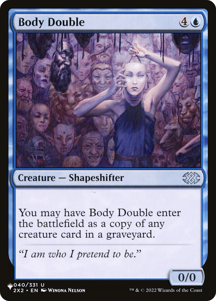 Body Double [The List] | Good Games North