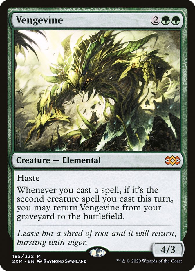 Vengevine 185/332 (Double Masters)  | Good Games North