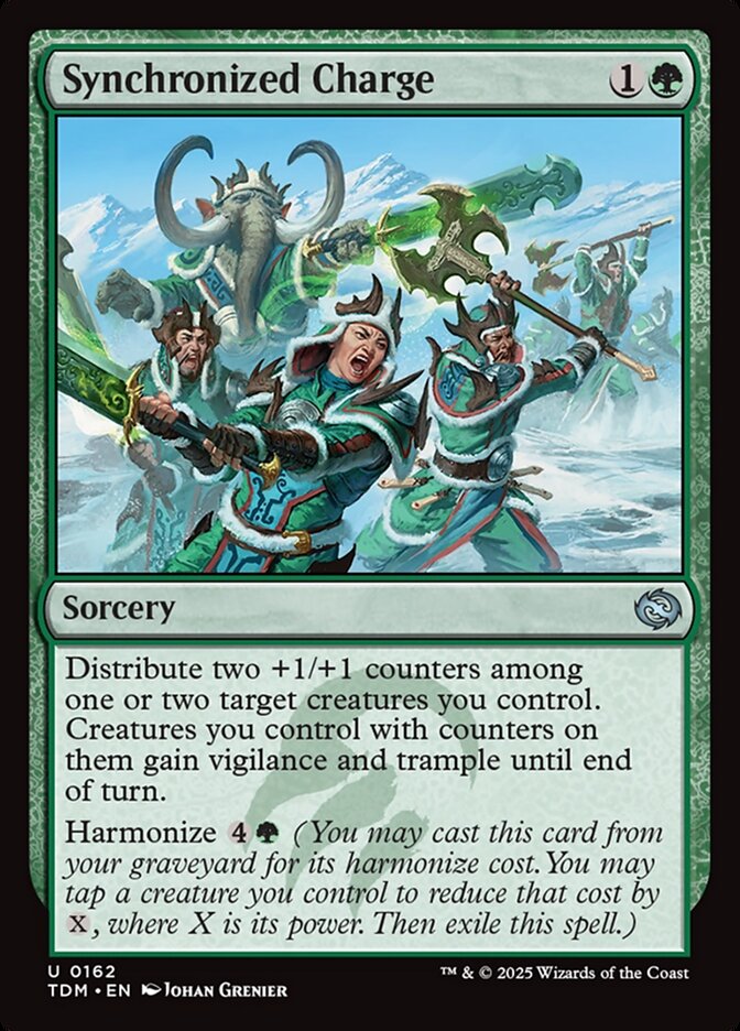 Synchronized Charge (Tarkir: Dragonstorm)  | Good Games North
