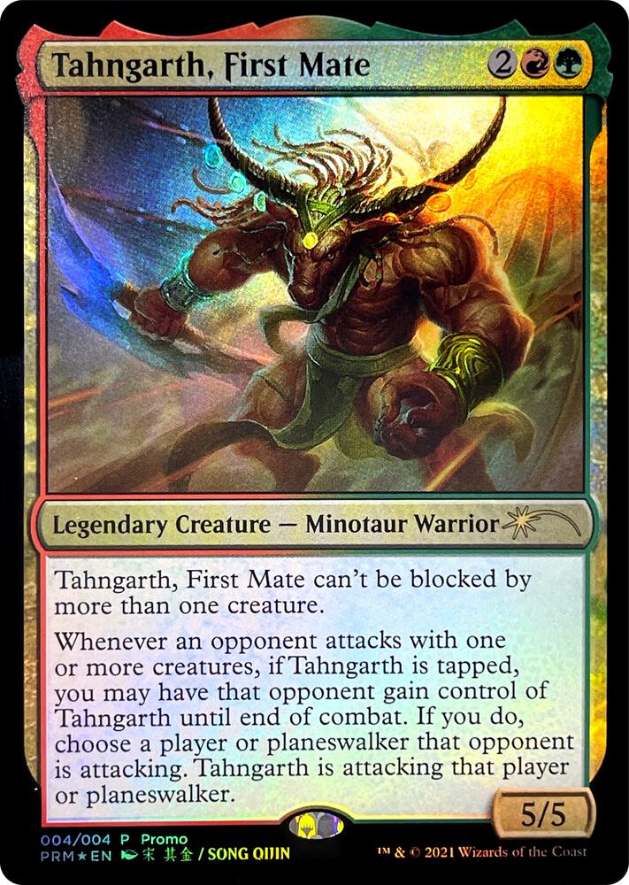 Tahngarth First Mate (Unique and Miscellaneous Promos)  - Foil | Good Games North