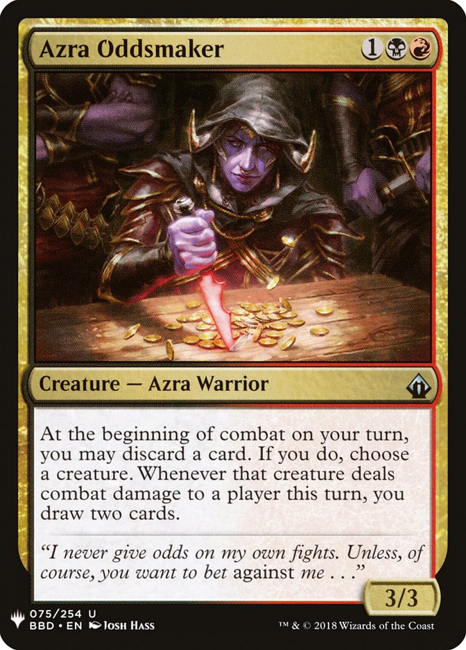 Azra Oddsmaker [Mystery Booster] | Good Games North