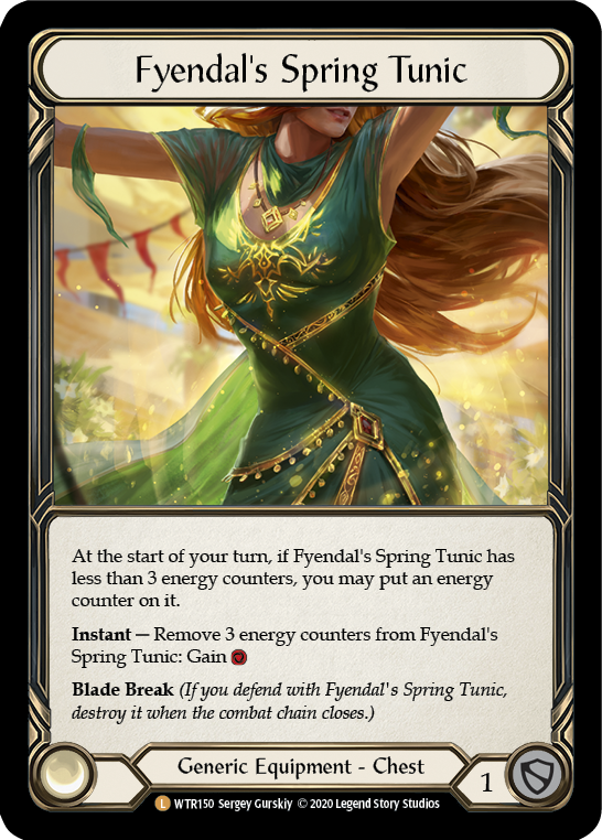 Fyendal's Spring Tunic [U-WTR150] (Welcome to Rathe Unlimited)  Unlimited Rainbow Foil | Good Games North