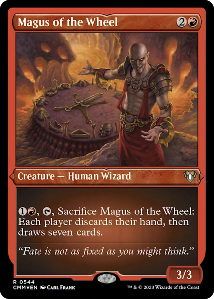 Magus of the Wheel (Foil Etched) [Commander Masters] | Good Games North