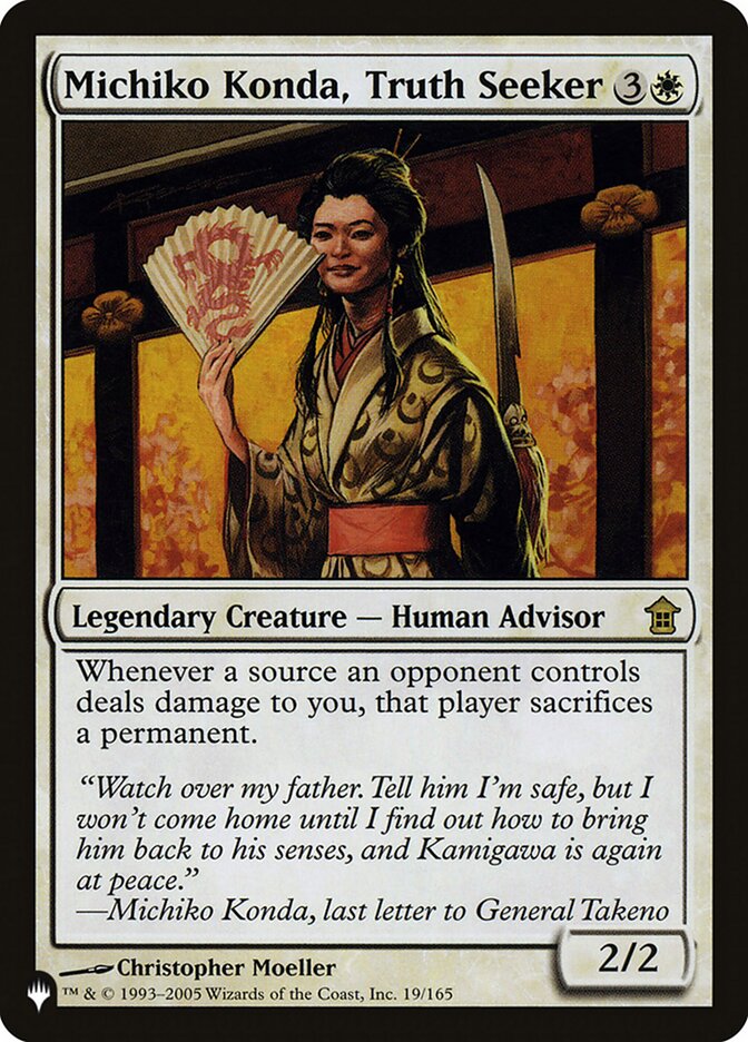 Michiko Konda, Truth Seeker [The List] | Good Games North