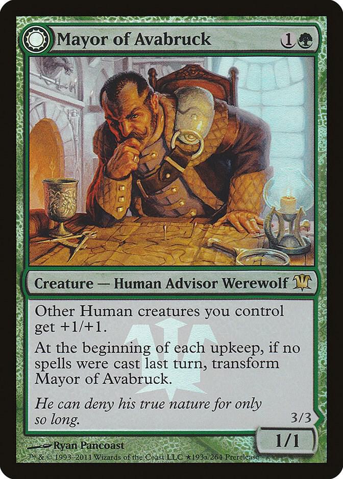 Mayor of Avabruck (Prerelease Cards)  - Foil | Good Games North