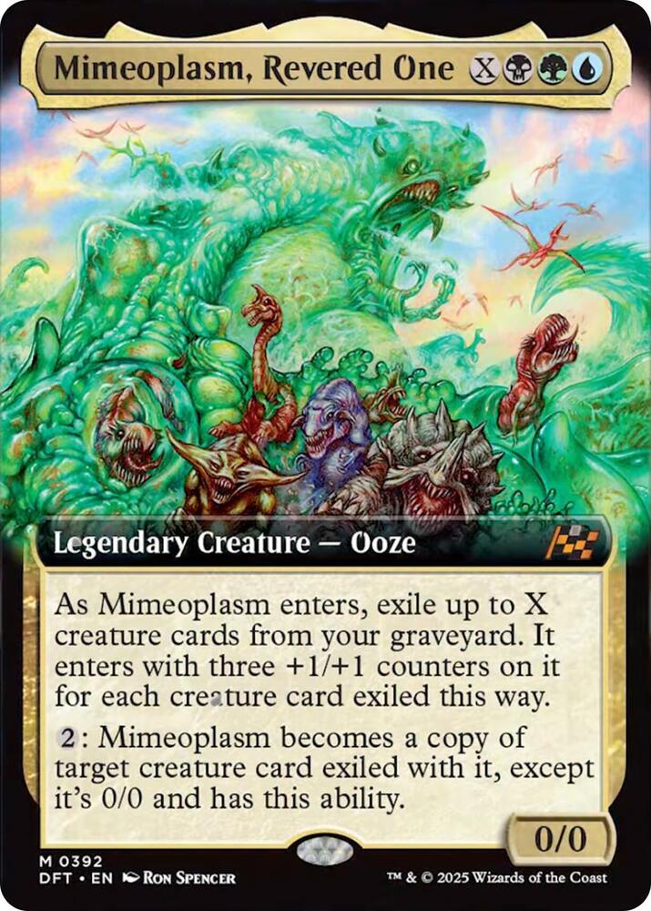 Mimeoplasm, Revered One 392 (Aetherdrift)  - Extended Art Foil | Good Games North