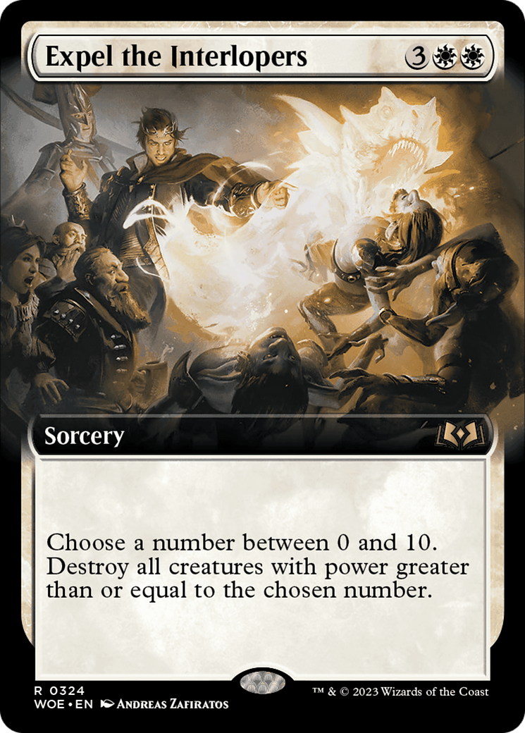 Expel the Interlopers (Extended Art) [Wilds of Eldraine] | Good Games North