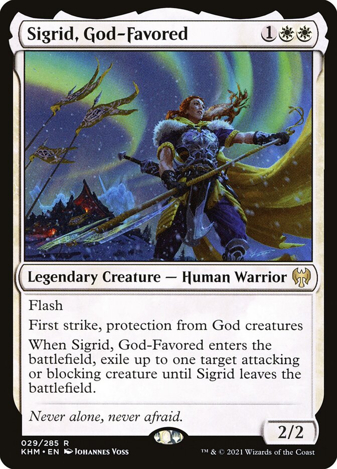 Sigrid, God-Favored (Kaldheim)  | Good Games North