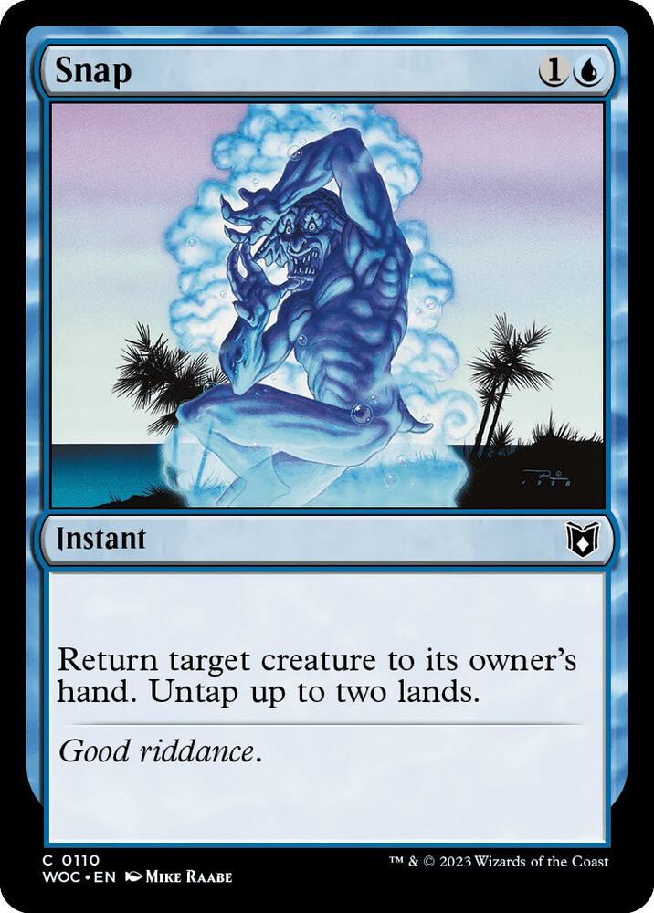 Snap 110/173 (Commander: Wilds of Eldraine)  | Good Games North