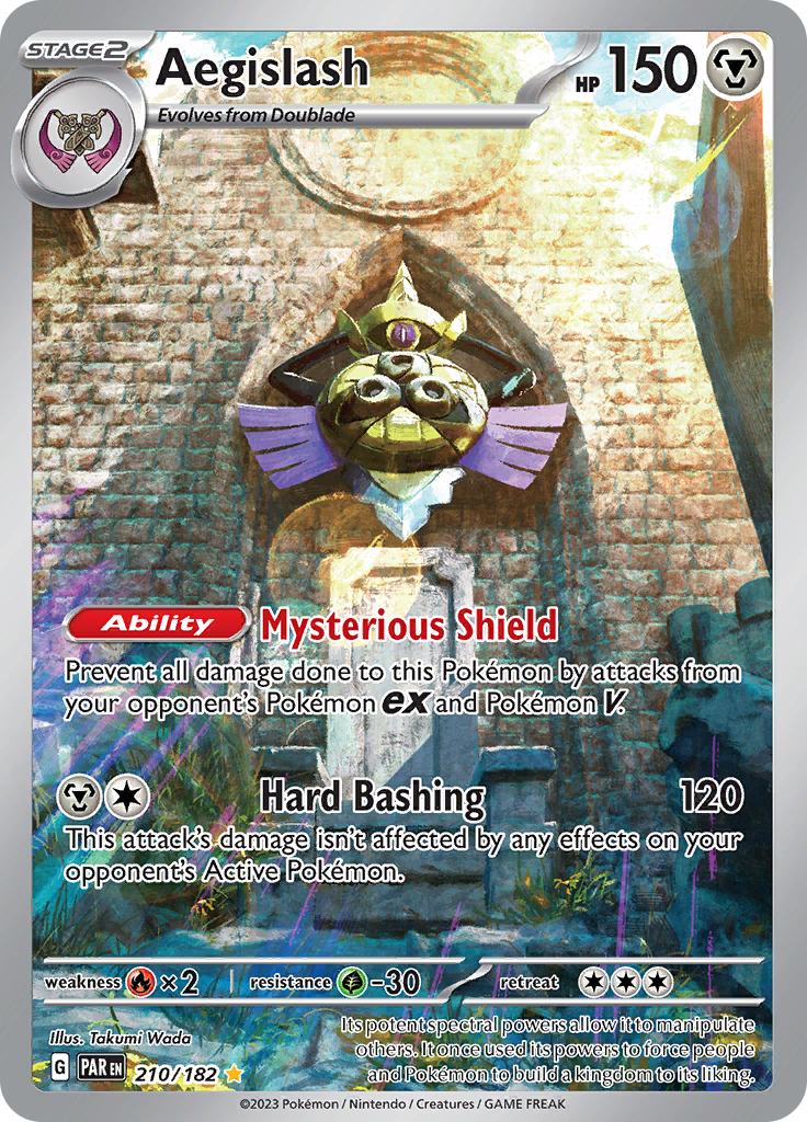 Aegislash (210/182) [Scarlet & Violet: Paradox Rift] | Good Games North