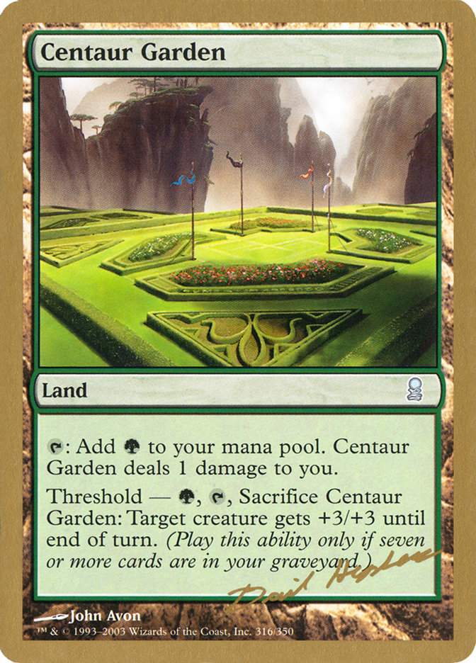 Centaur Garden (Dave Humpherys) [World Championship Decks 2003] | Good Games North