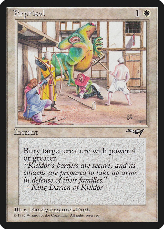 Reprisal (Green Monster) [Alliances] | Good Games North