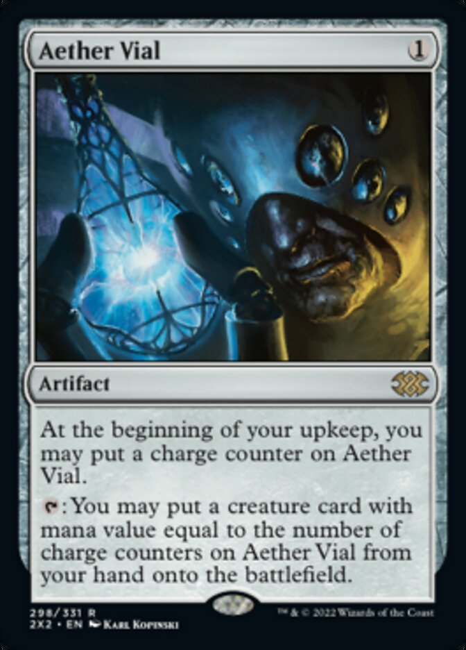 Aether Vial [Double Masters 2022] | Good Games North