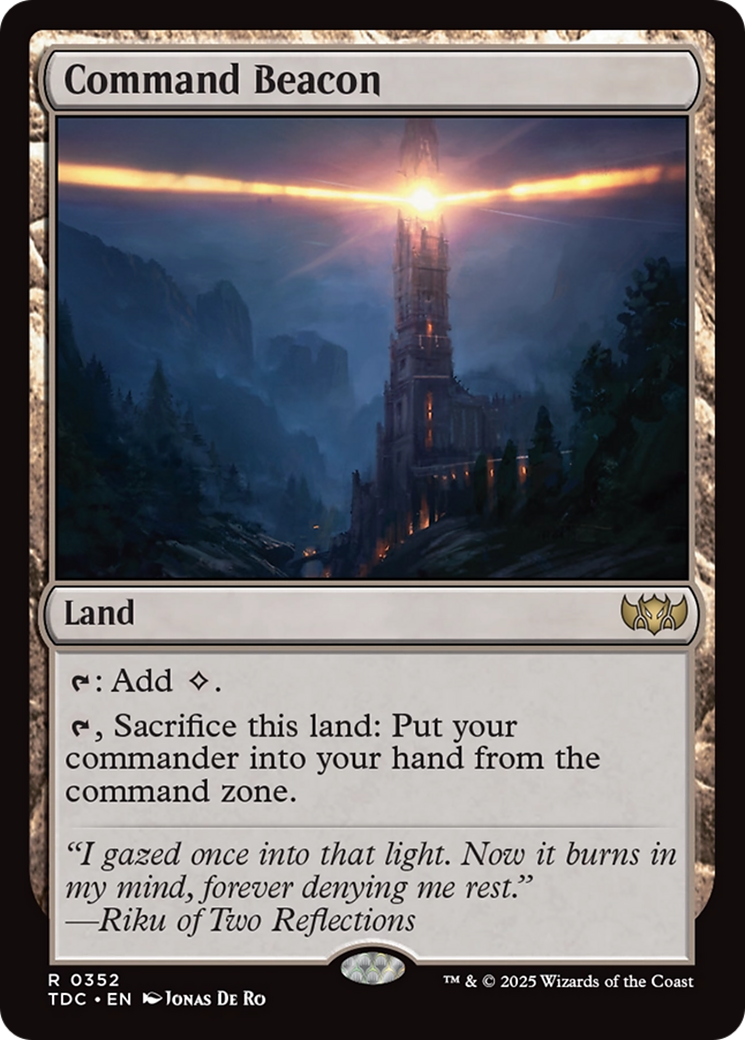 Command Beacon [Tarkir: Dragonstorm Commander] | Good Games North