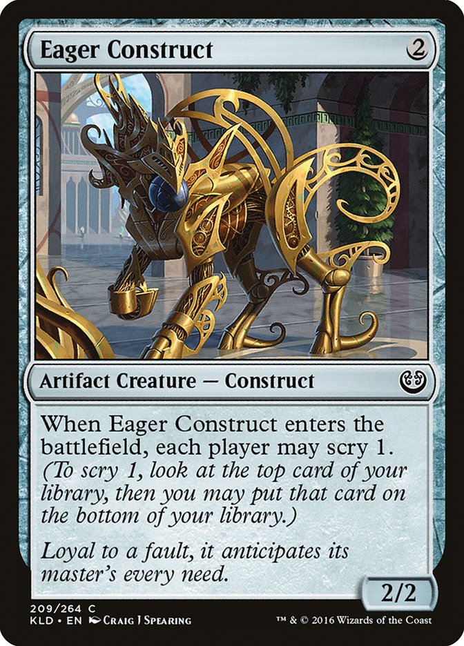 Eager Construct [Kaladesh] | Good Games North
