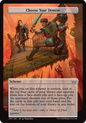 Choose Your Demise (Full Art) [Duskmourn: Archenemy] | Good Games North